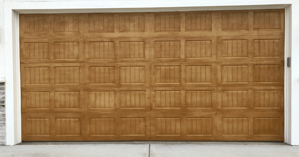 wood vs. steel garage doors