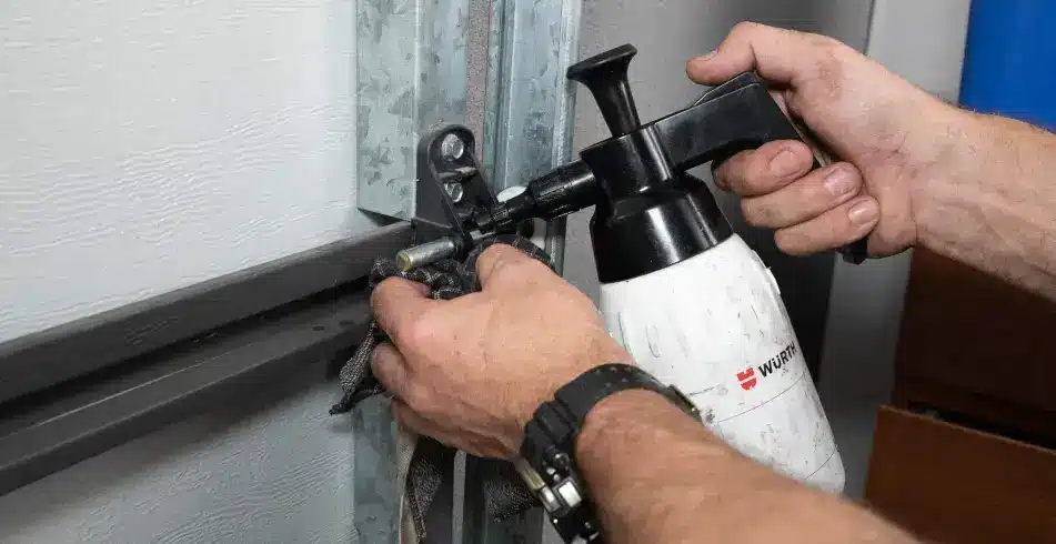 garage door noise reduction in sussex