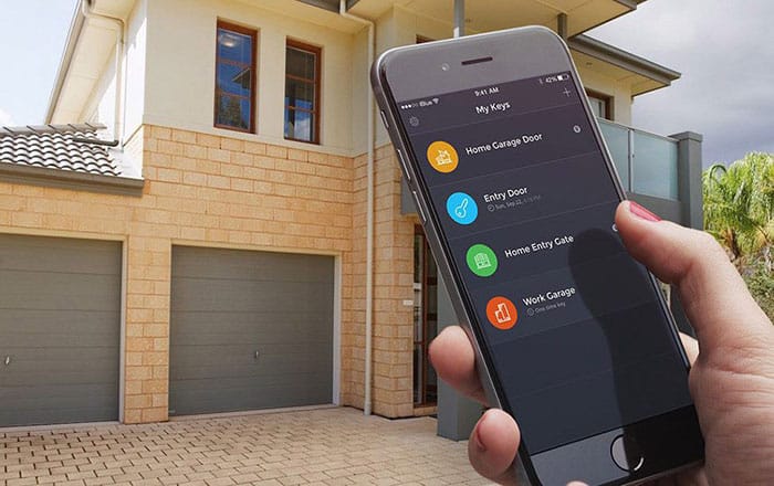 smart garage door opener in sussex