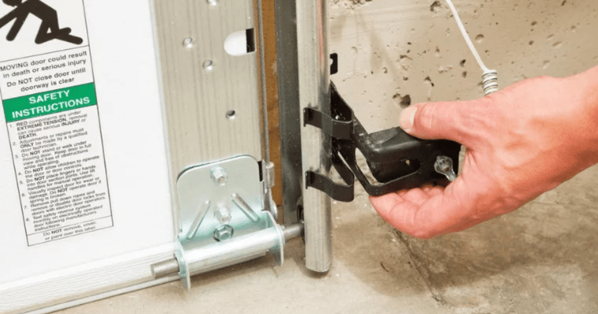 LiftMaster Garage Door Reverses Immediately? Check the Safety Sensors