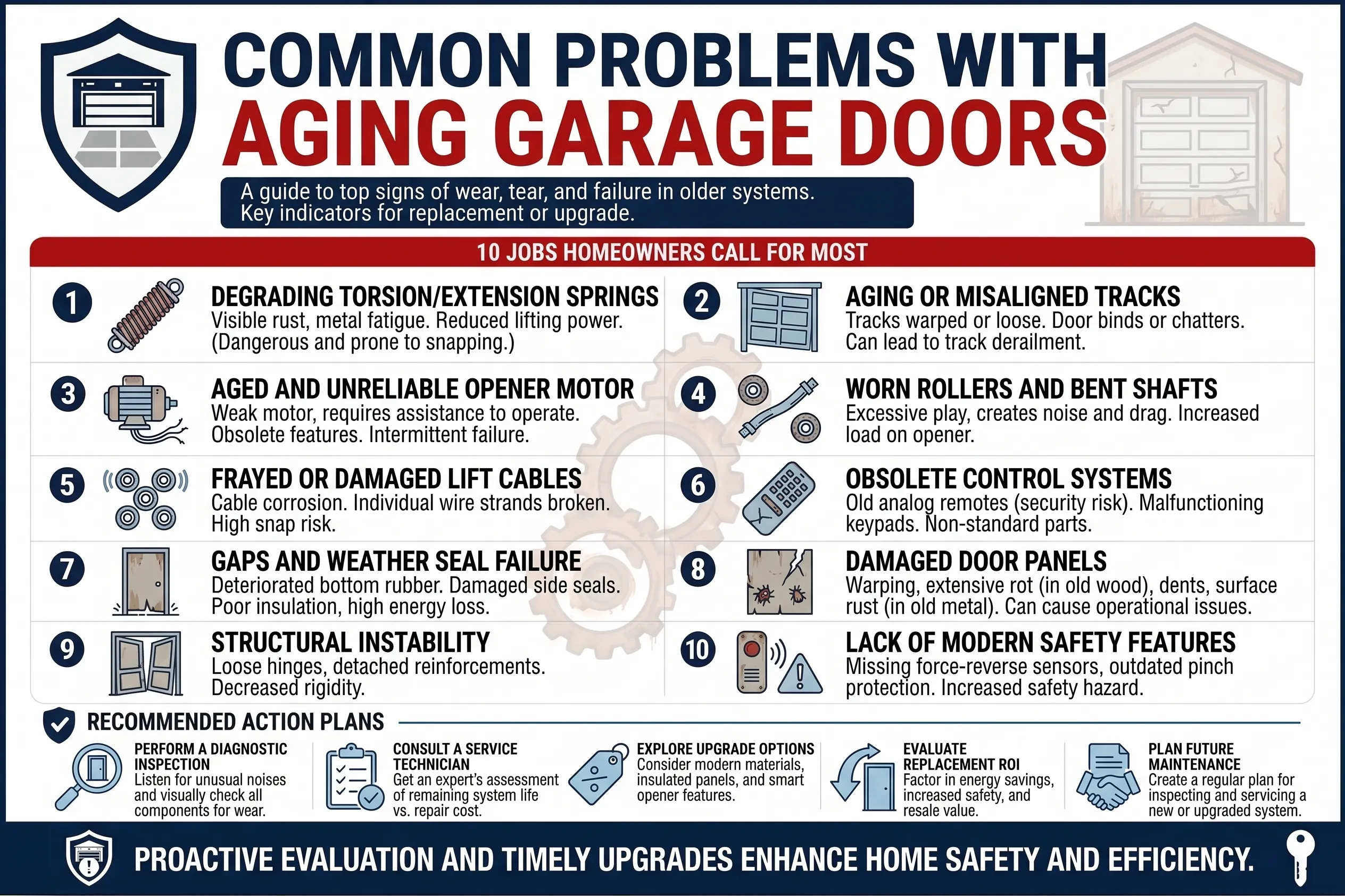old garage door