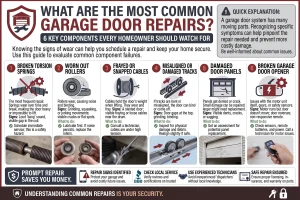 What Are the Most Common Garage Door Repairs?